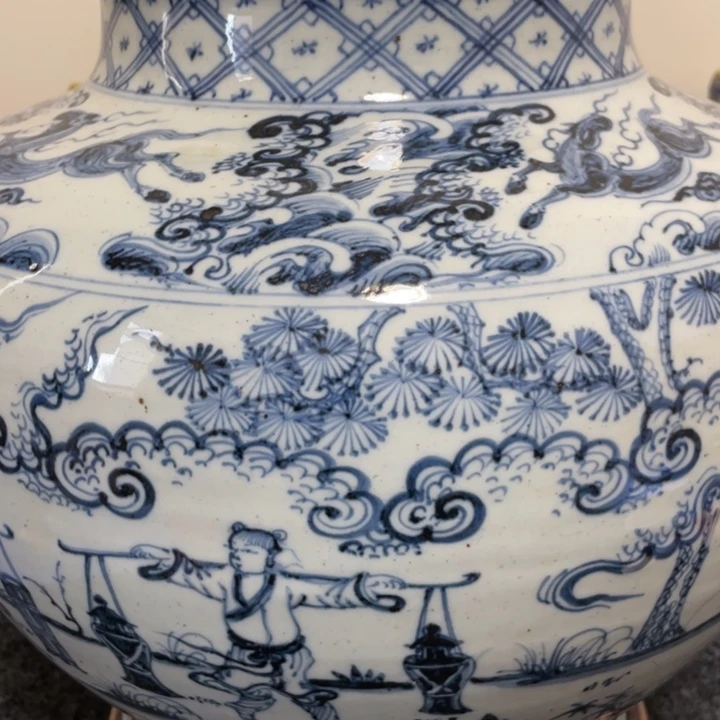 民***玩陶当代青花瓷器精品