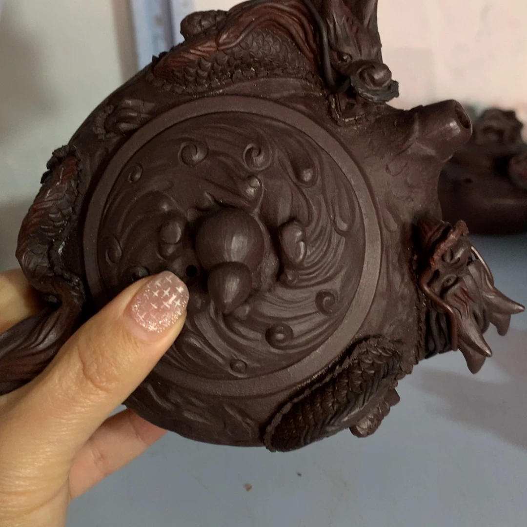 【闪购商品】紫全手工制作紫砂壶欧**克