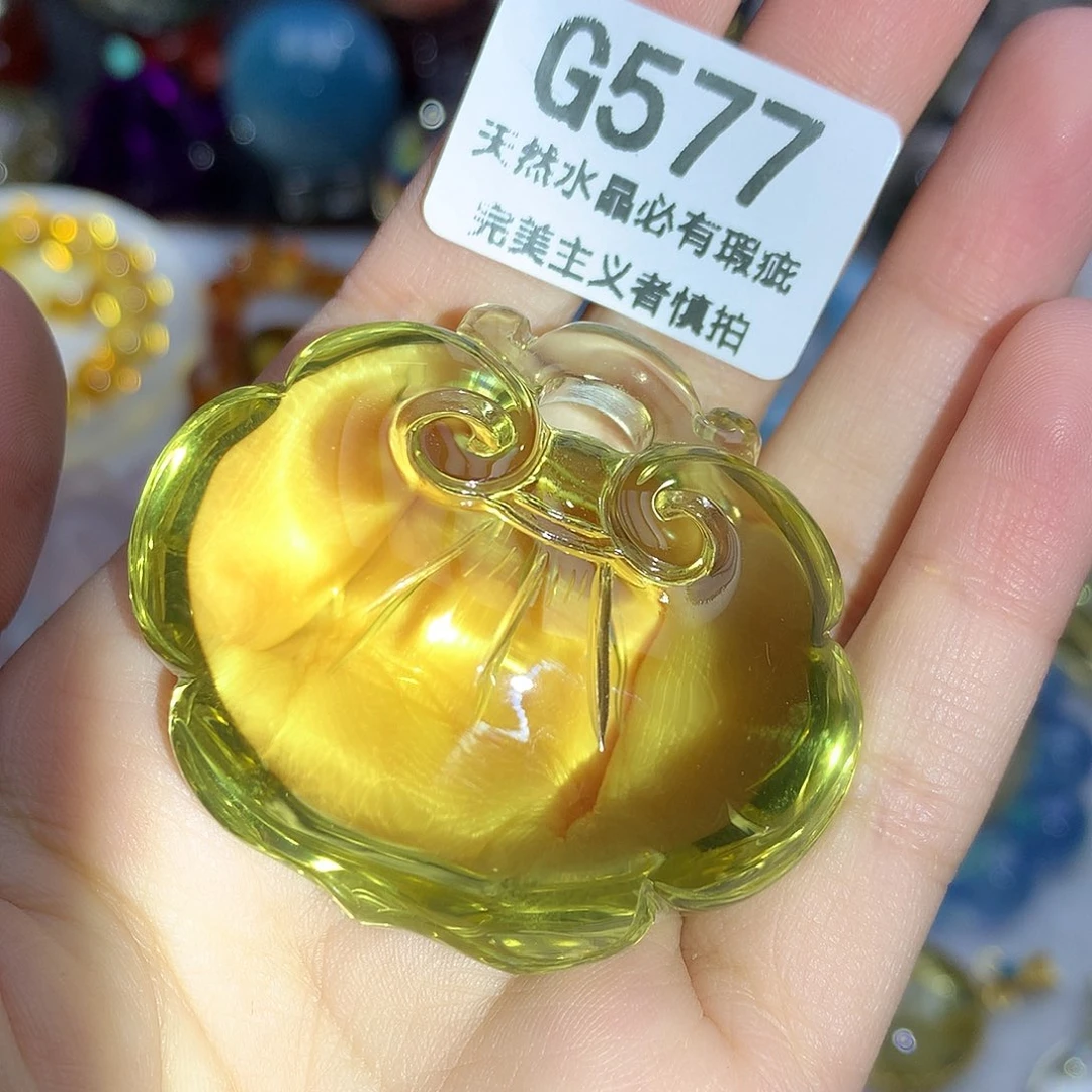 未镶嵌水晶珠宝半成品吊坠