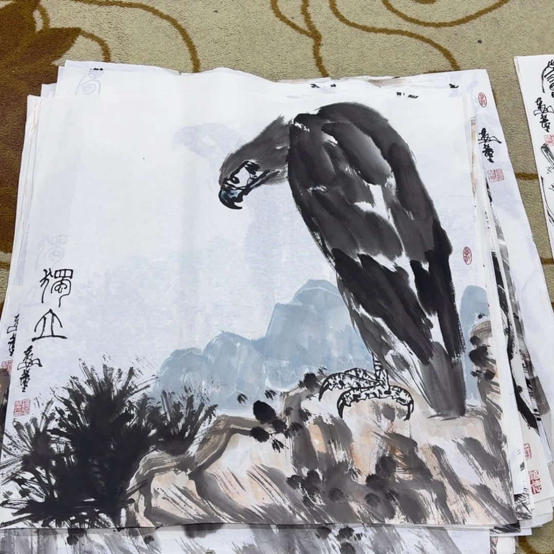 国画国画老师作品刘