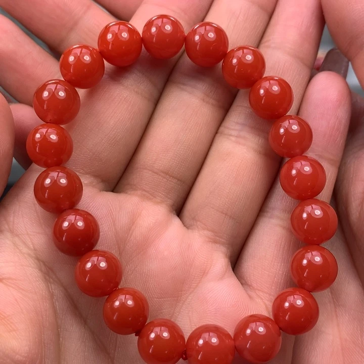 未镶嵌手串南红玛瑙