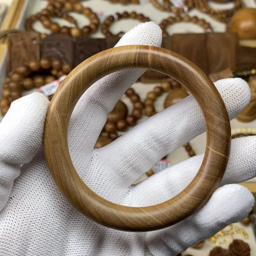 手串/手链檀香木印度迈索尔老山檀56内径镯子