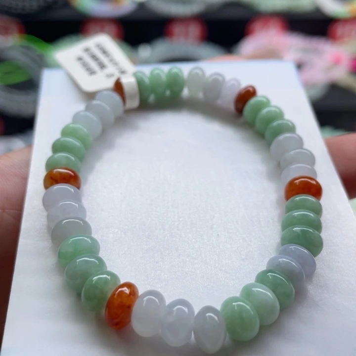 未镶嵌手链翡翠卡7