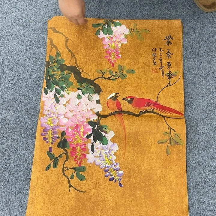 国画纯手绘作品图