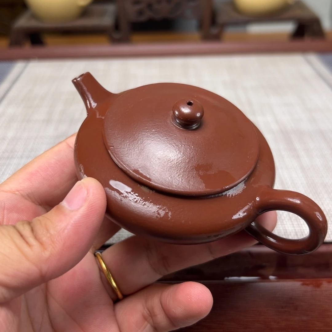 壶紫砂微瑕茶壶款0