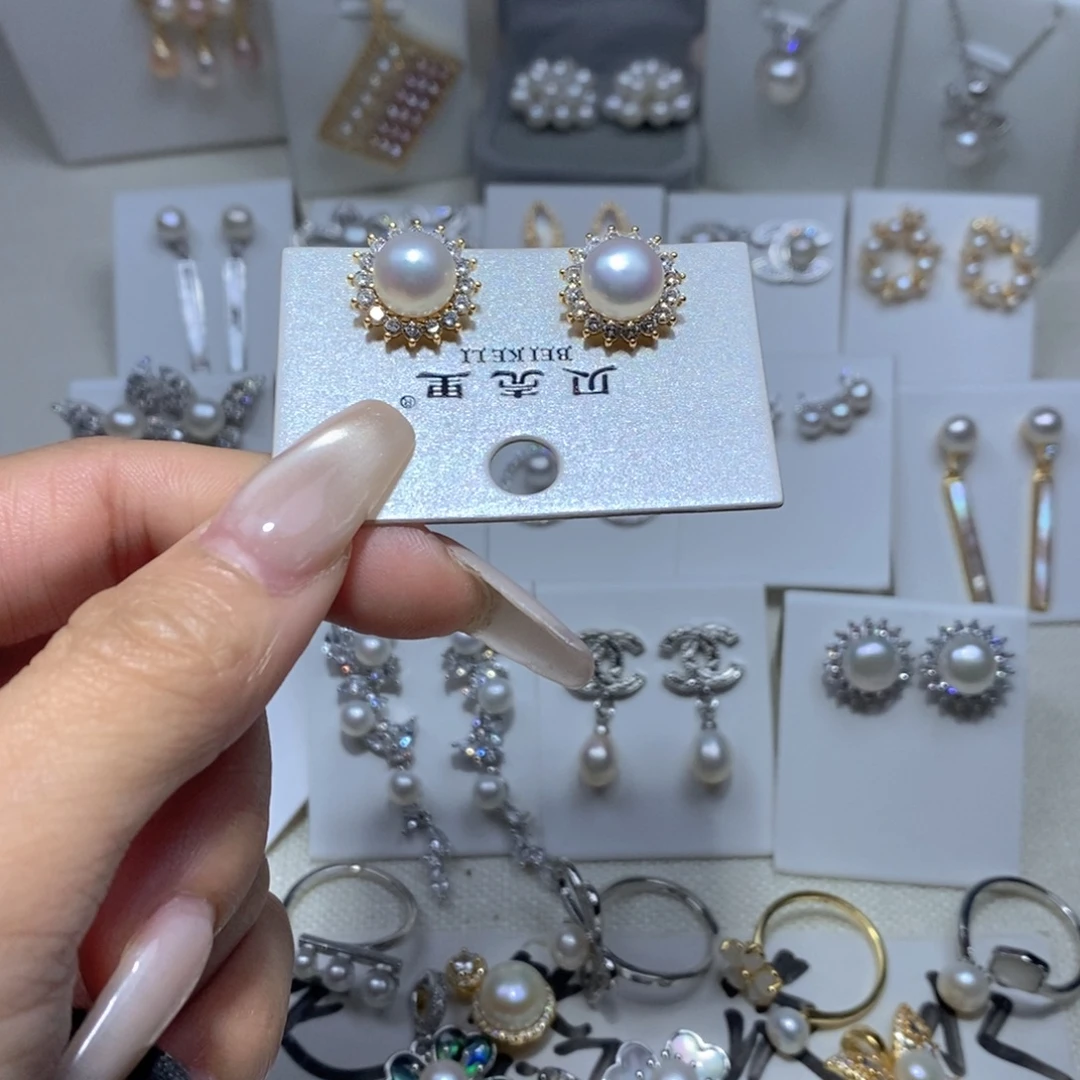 耳饰淡水珍珠未镶嵌