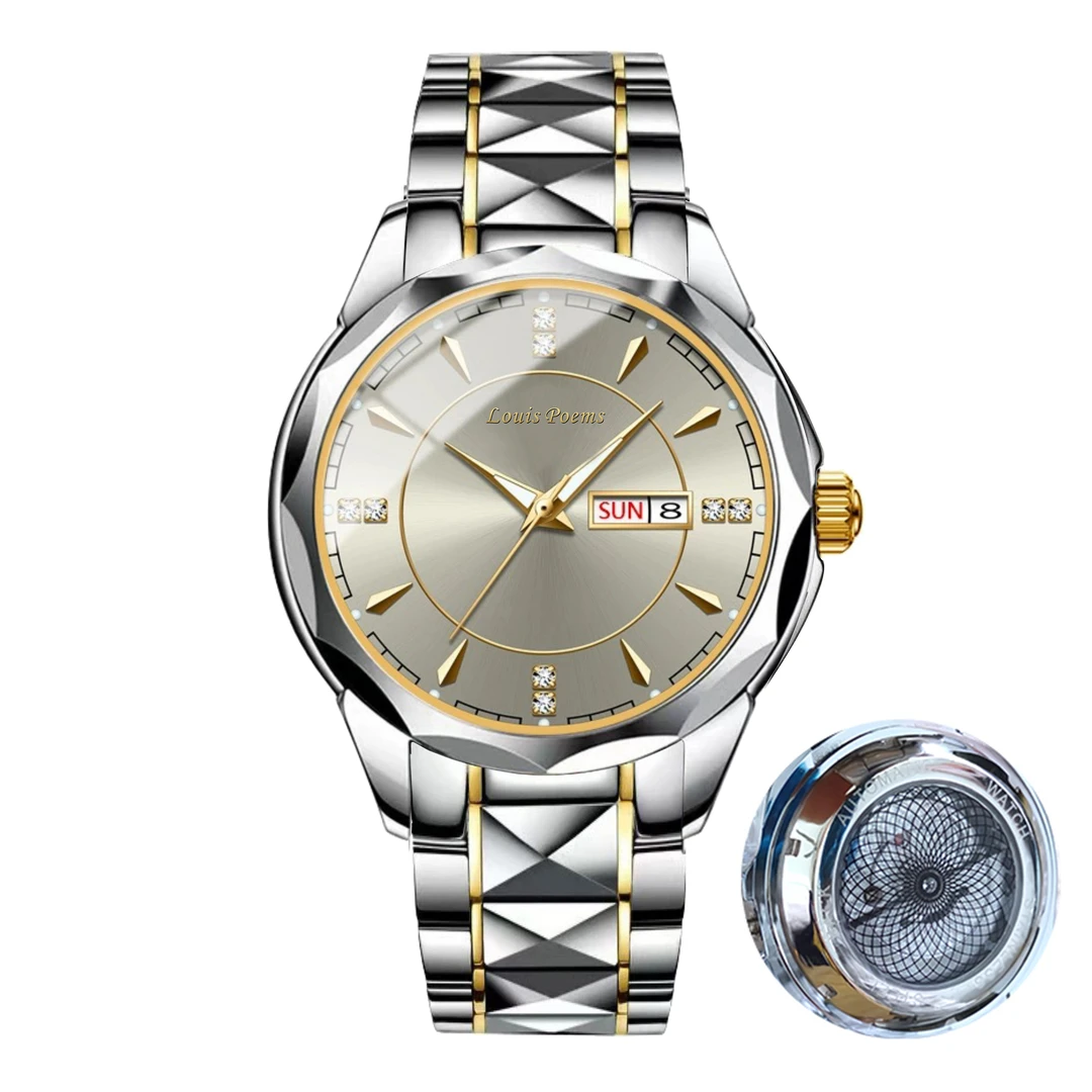 【云仓现发】指挥官款式个性显气质时尚防水潮流百搭男士腕表-S