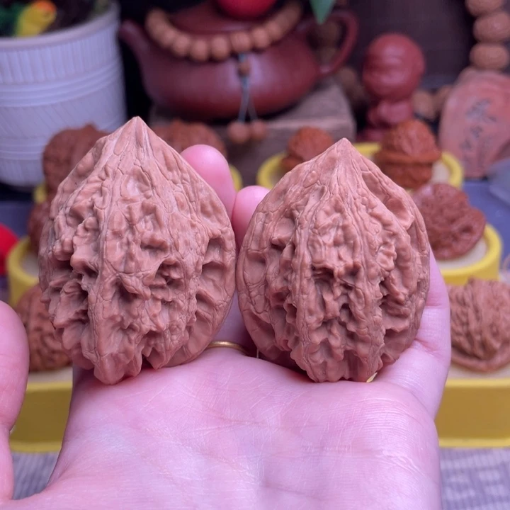 吊坠文玩核桃大沽石42