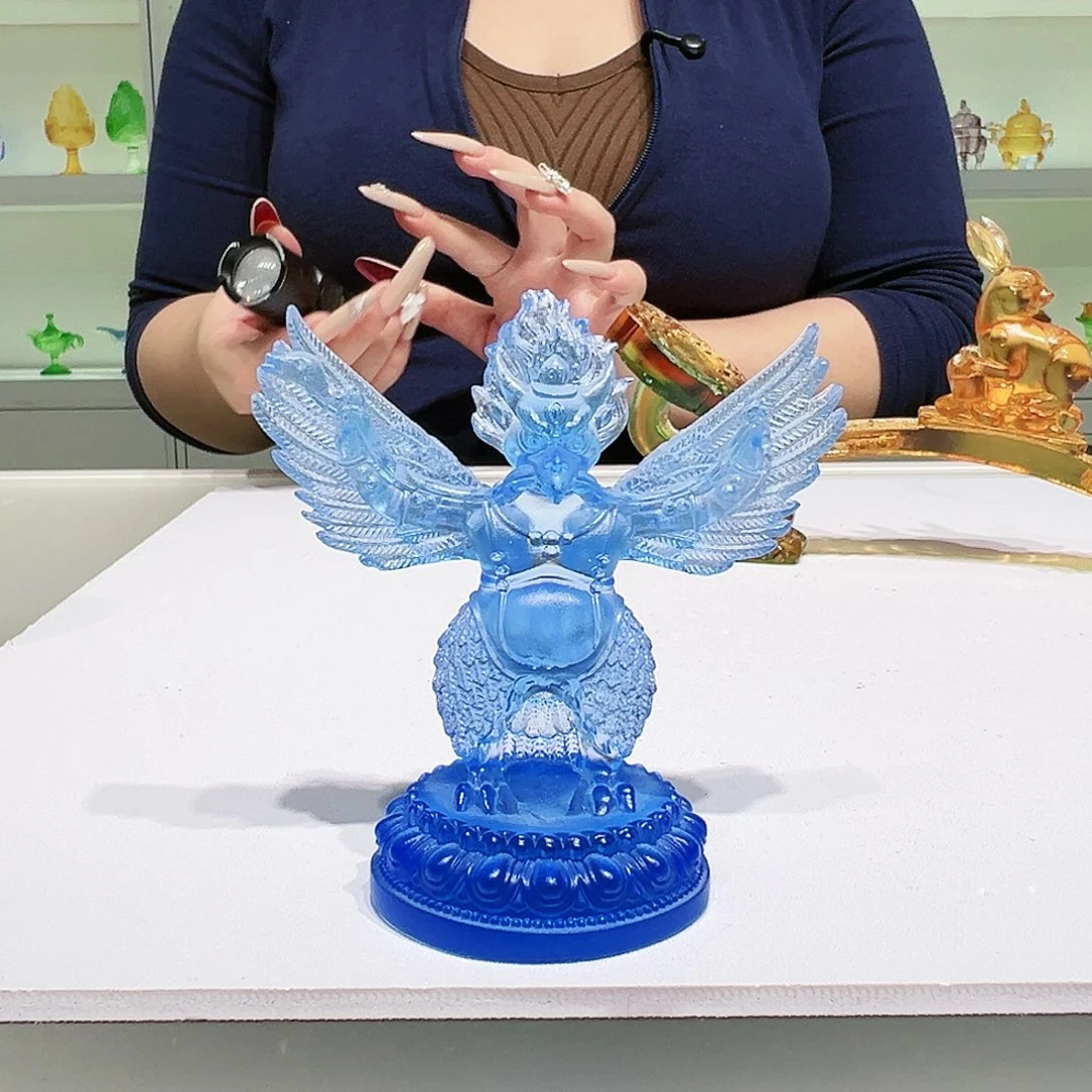 【闪购商品】手工艺品琉璃大鹏鸟