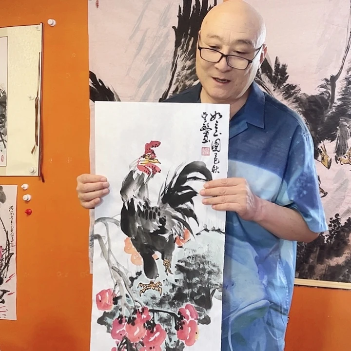 国画张圣敏先生纯手绘作品