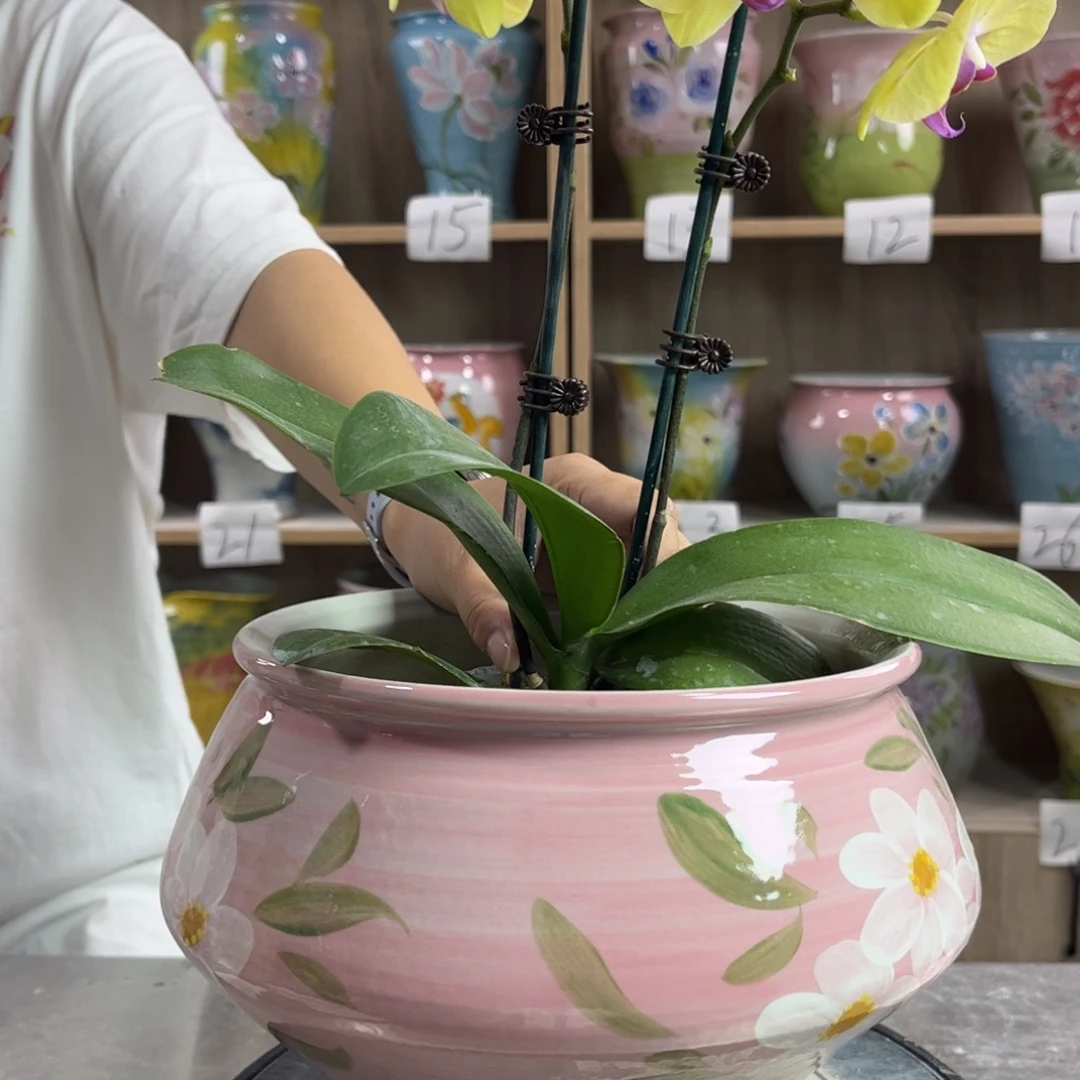 景德镇陶瓷花盆花盆