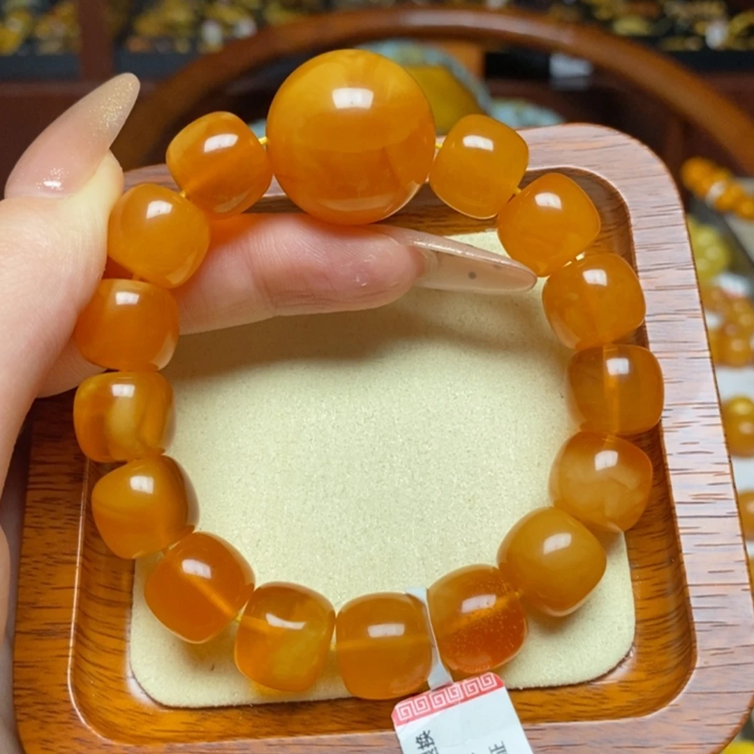 【闪购商品】蜜蜡手链未镶嵌手串