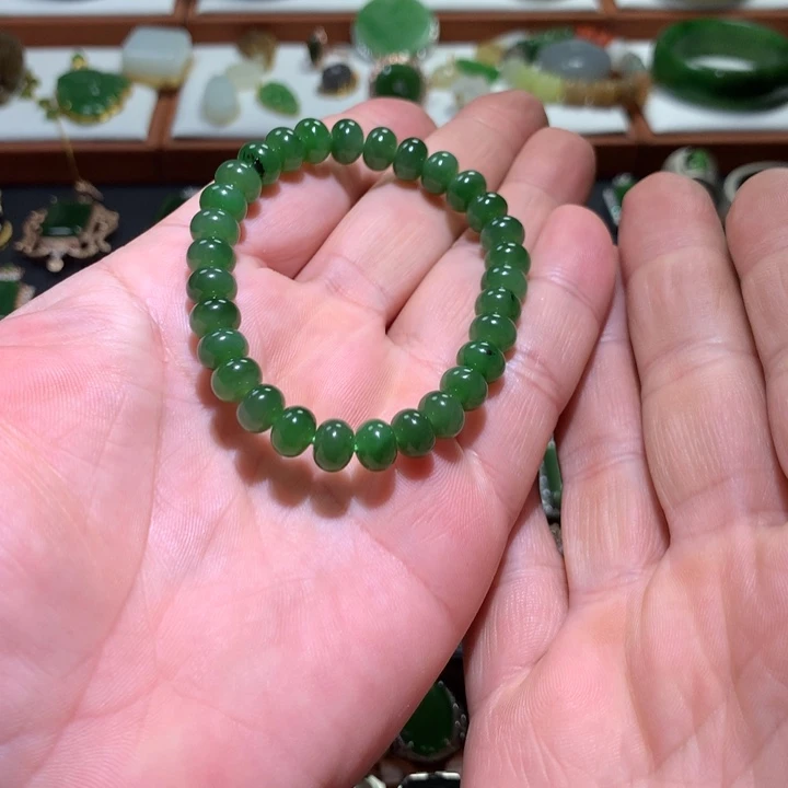 和田玉手链未镶嵌