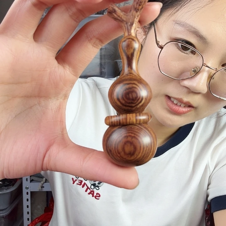 非洲紫檀（红花梨）微凹葫芦