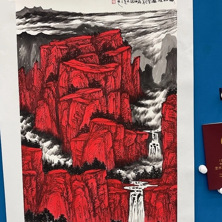 国画苏珊老师去伪存真原作