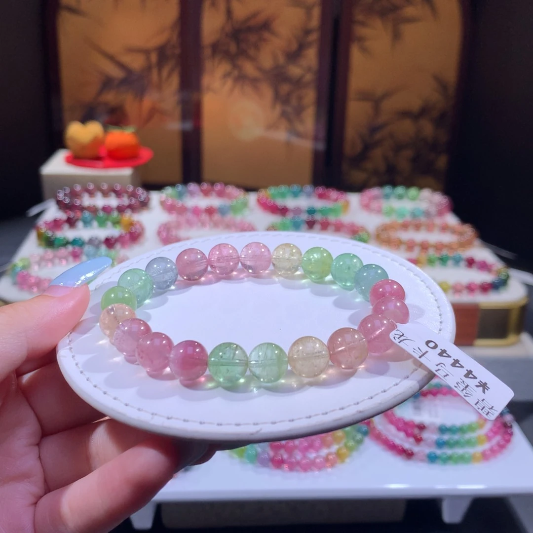 未镶嵌手链碧玺碧玺