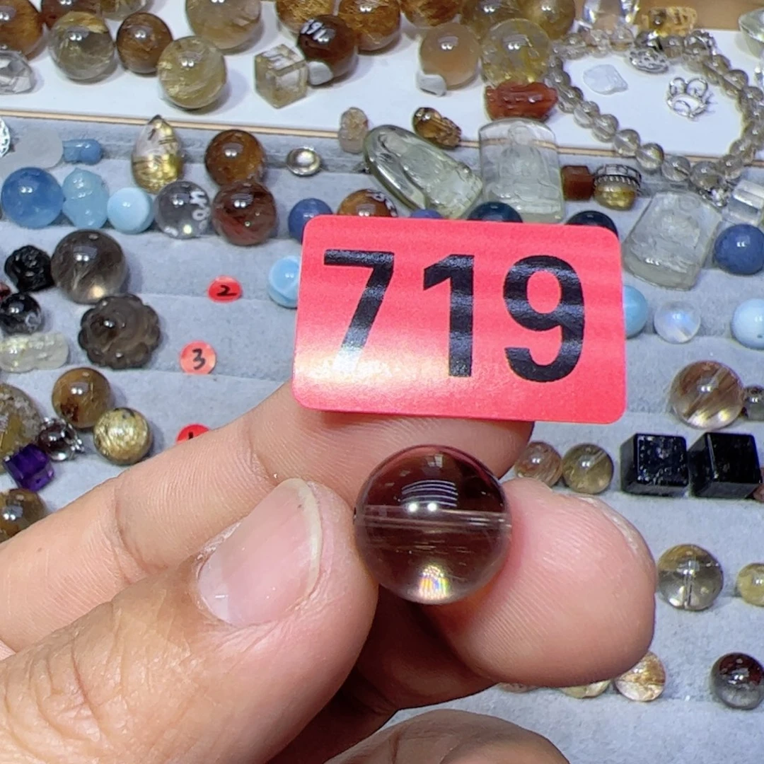 水晶颈饰未镶嵌A***天然水晶