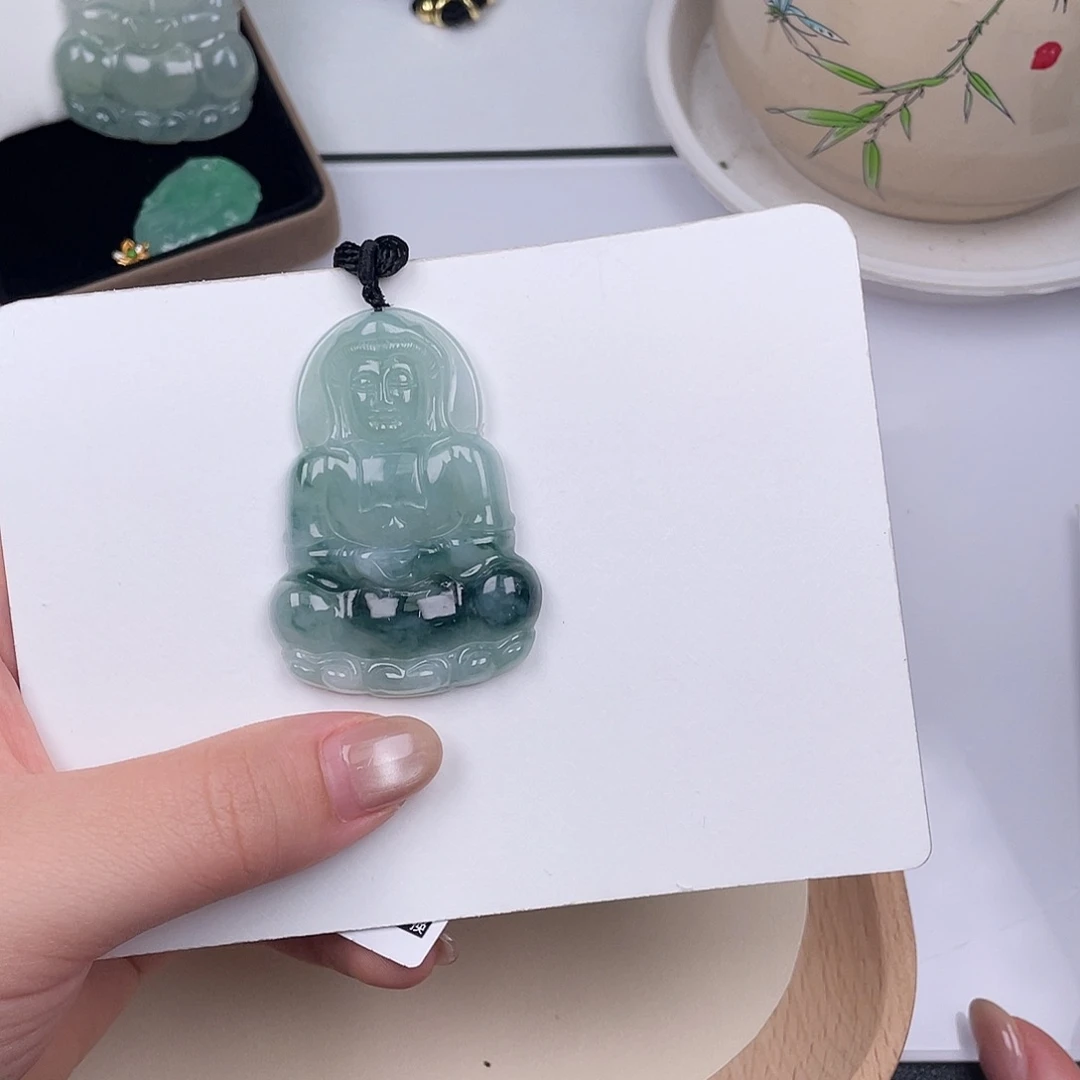 翡翠未镶嵌颈饰zd152