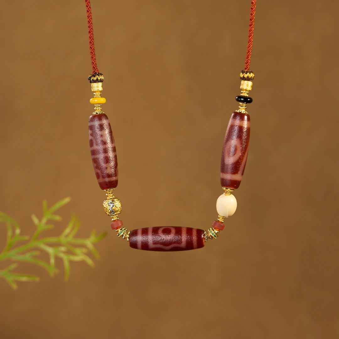 突破财关阵天珠项链Q4TRQ多样性发其一