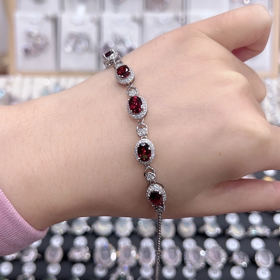 迩***来戒指水晶银S925镶嵌