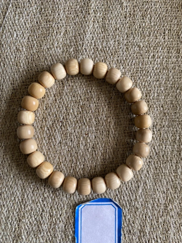 猛犸象牙8/7奶咖手串3201