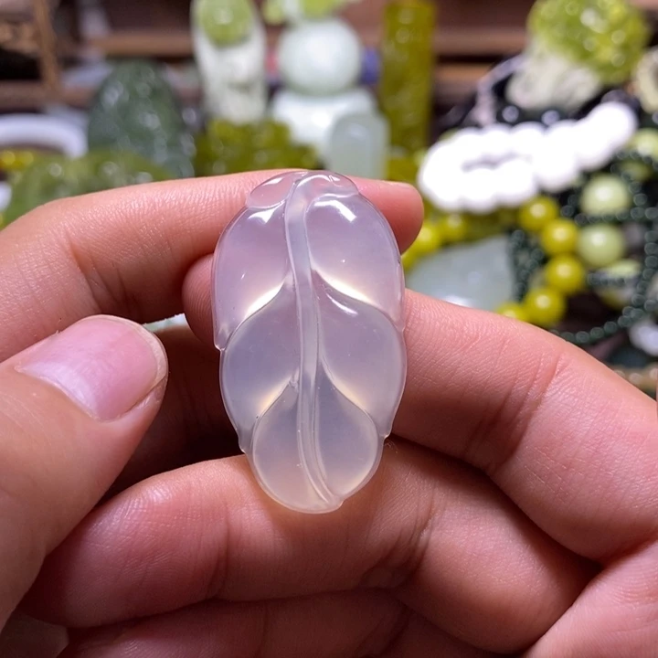 岫玉未镶嵌岫玉颈饰