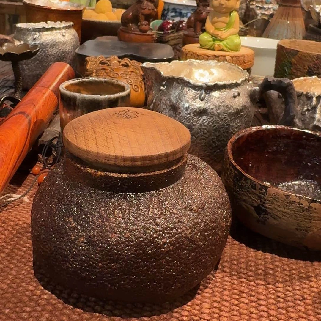 悦*悦柚子茶叶罐中号。