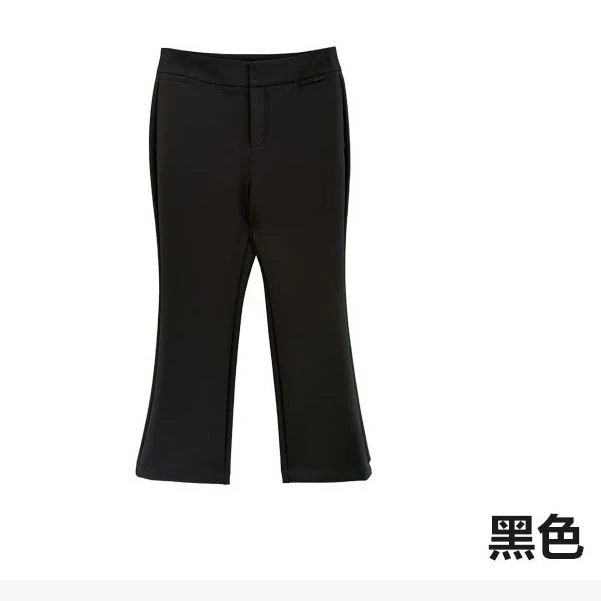 干净利落弹力舒适1090九分休闲裤-273