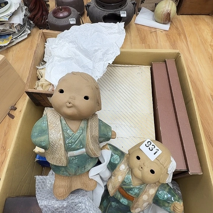 瓷片工艺品摆件瓷器摆件正能量