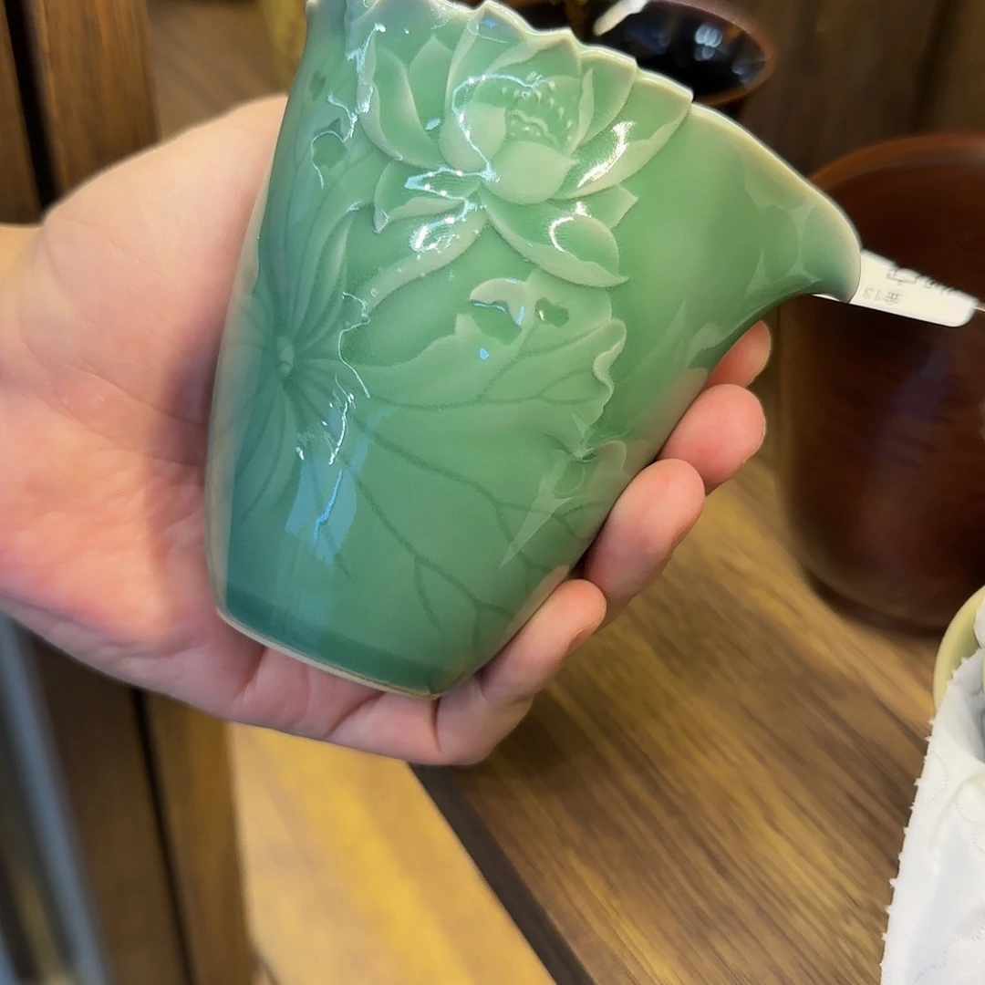 刘昌庭心似莲开公道杯