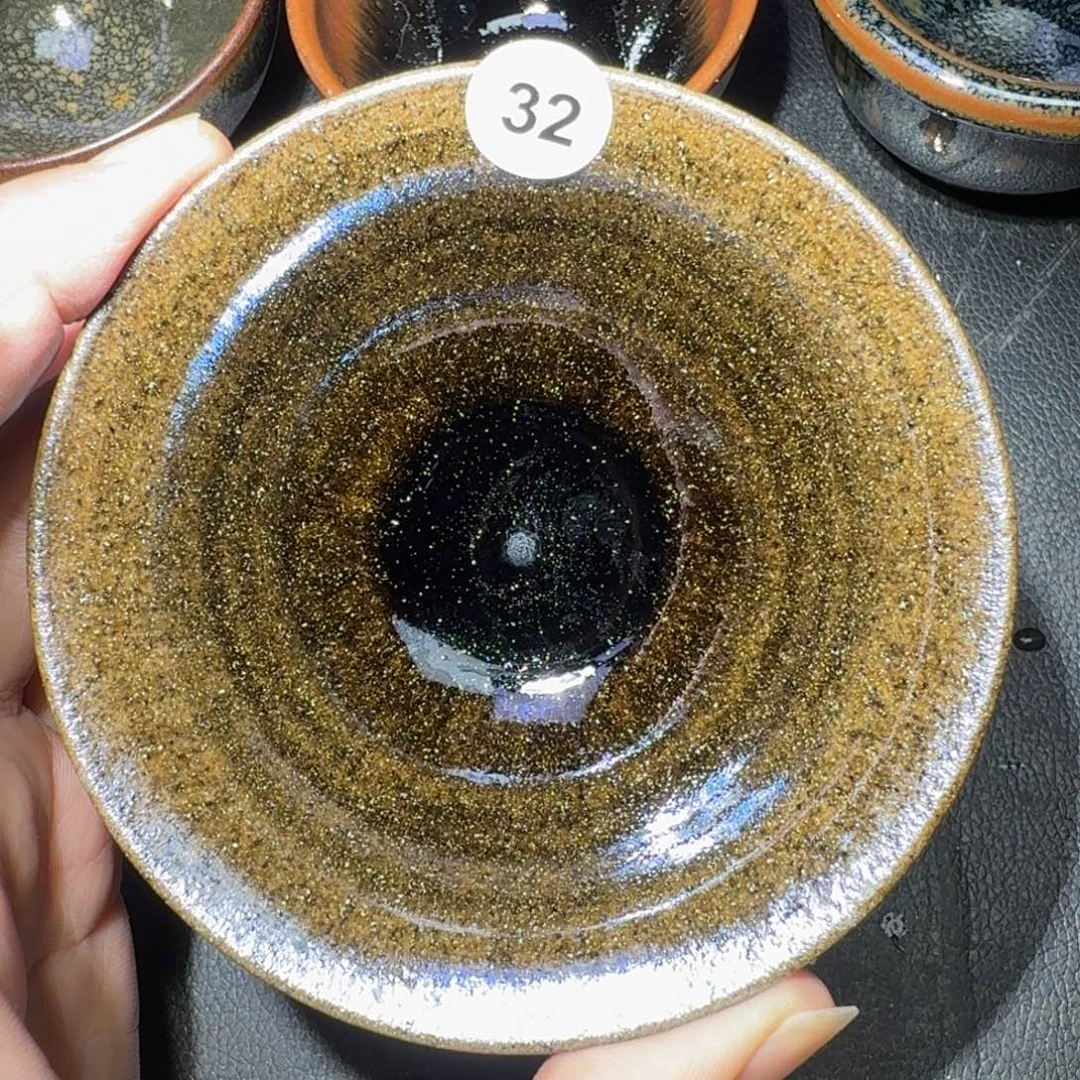 摆件古时茶器建窑建盏32