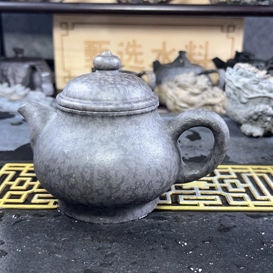 寒*安化冰碛岩石壶