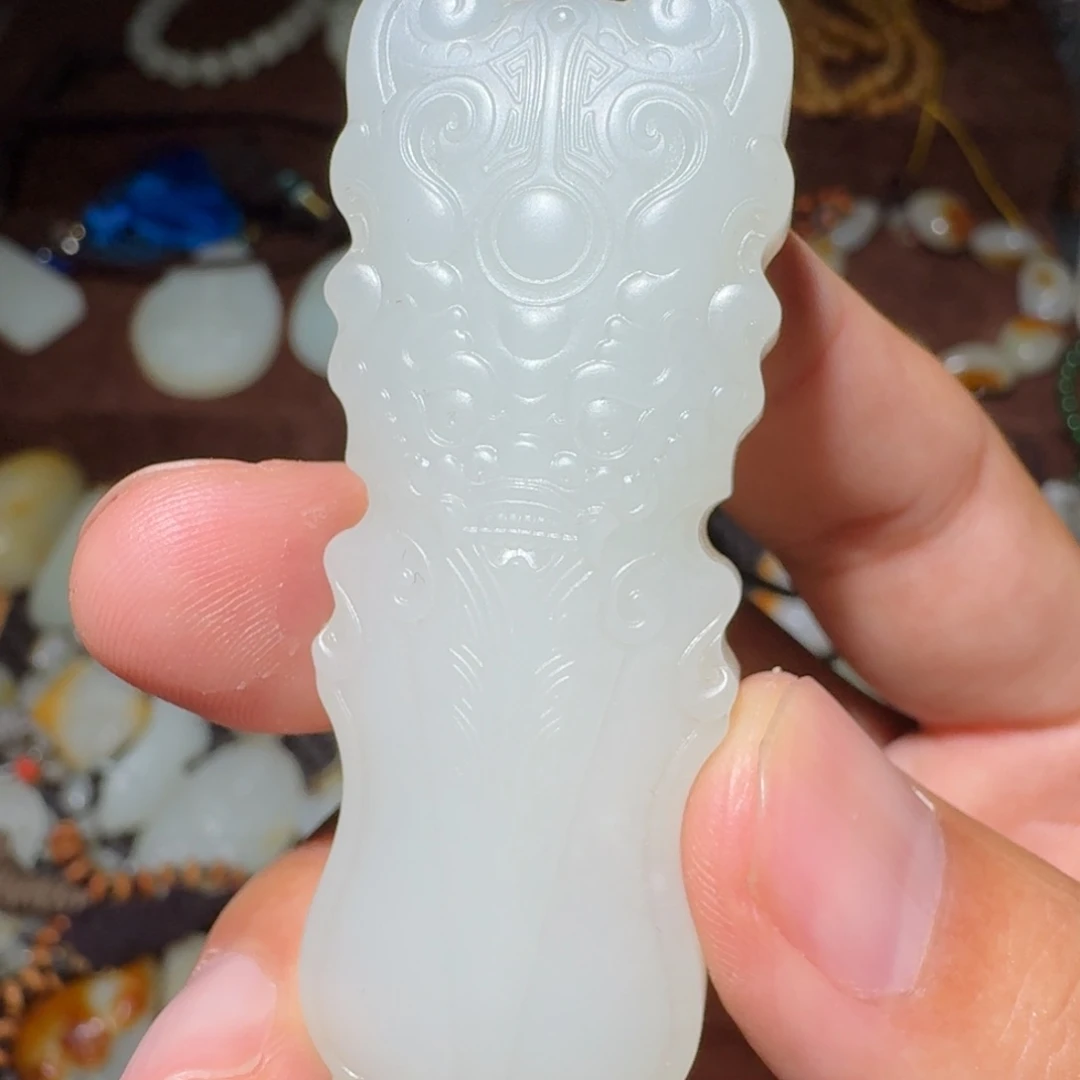 吊坠(不含链)未镶嵌和田玉