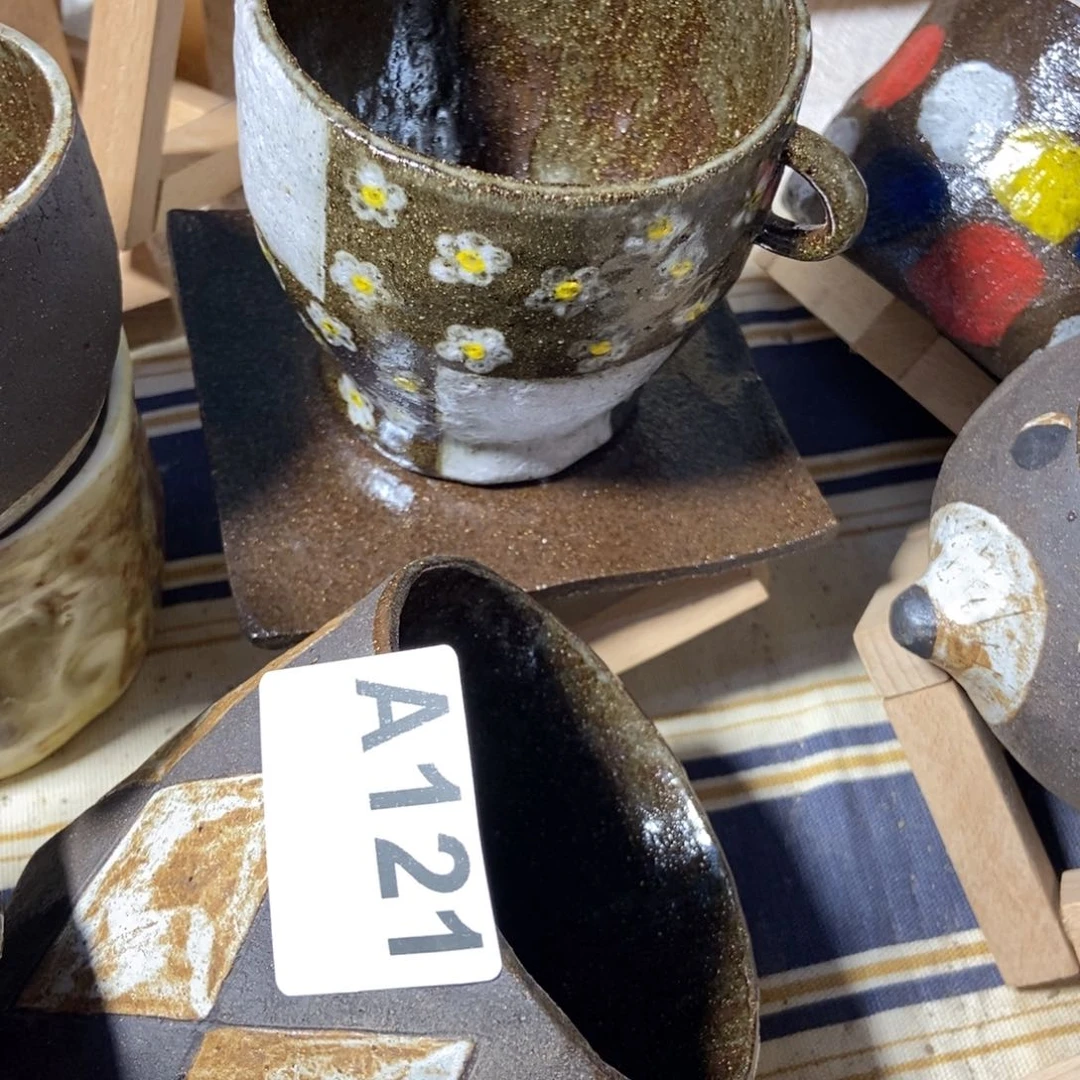 陶瓷聍*子手捏咖啡杯套装