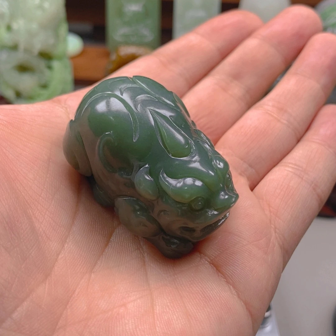 和田玉颈饰未镶嵌用****7