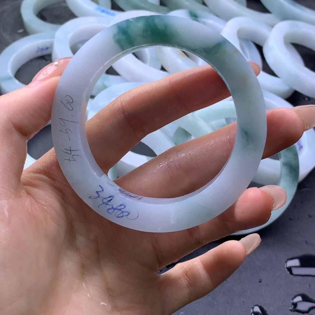 【闪购商品】未镶嵌翡翠手镯定制翡翠