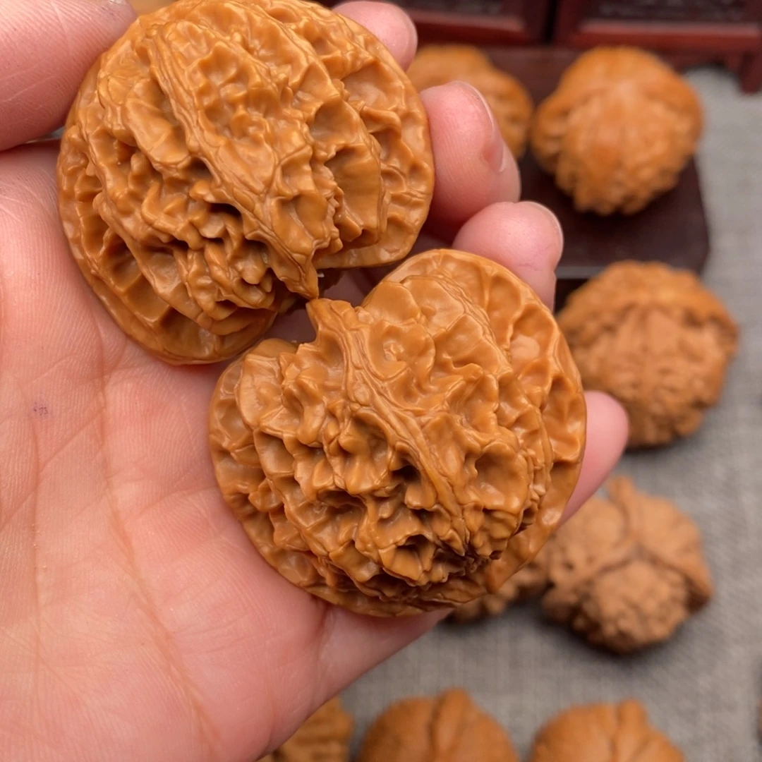 文玩核桃把件J****?43老树苹果