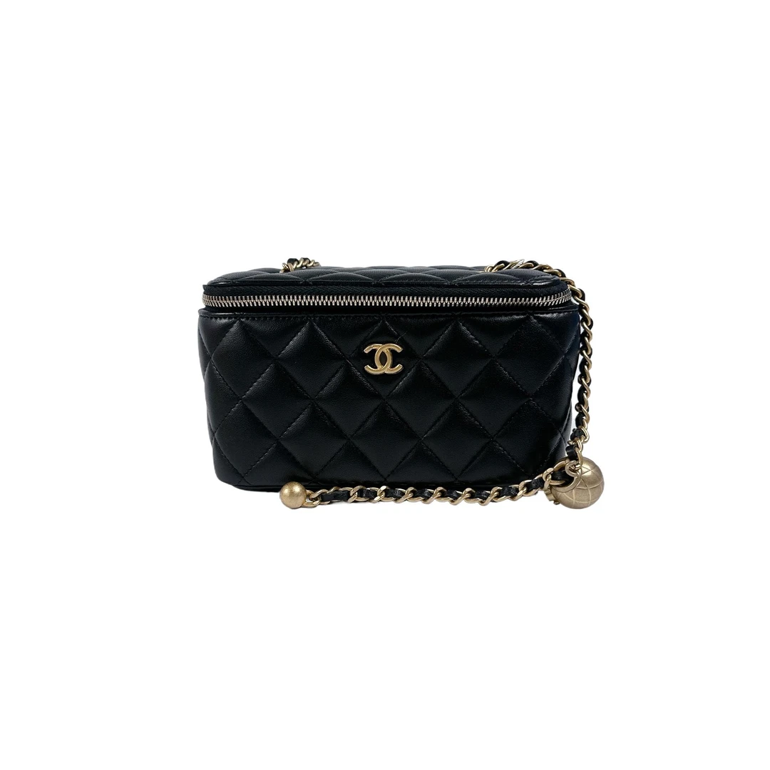 95新 Chanel/香奈儿 安洁利严选化妆包/BK0158424