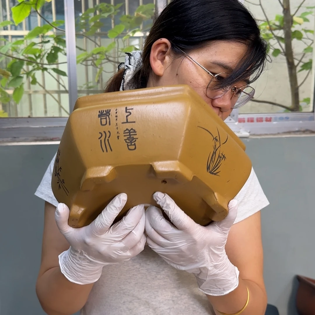 紫砂花盆紫砂口径28
