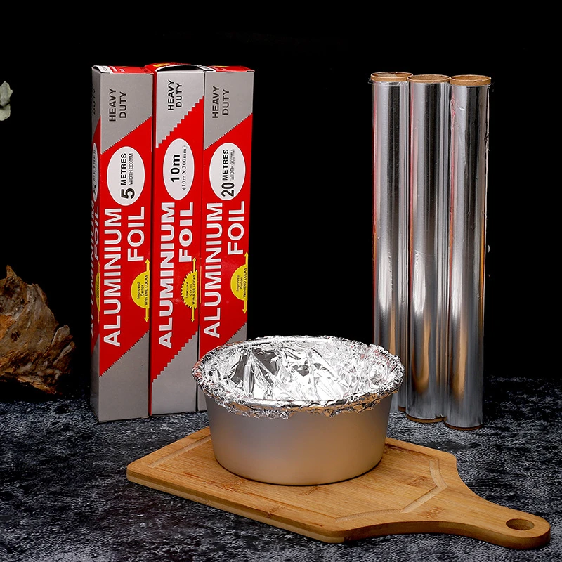 【新疆包邮】家用加厚耐高温烤箱锡铝箔纸厨房烘焙烧烤适用锡纸
