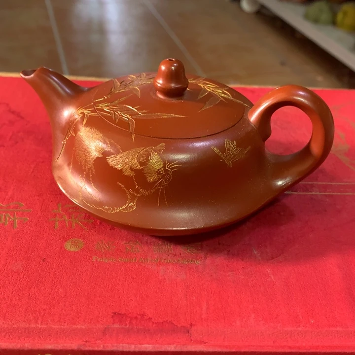紫砂茶壶原矿手工7
