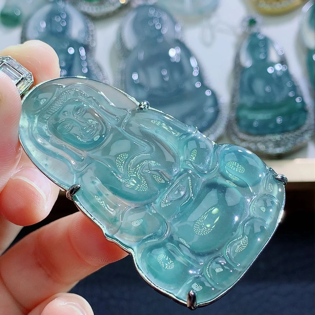 未镶嵌挂件翡翠翡翠