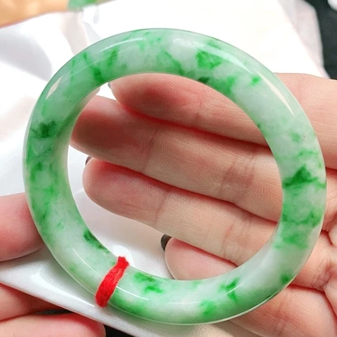 未镶嵌手镯翡翠正圈2067