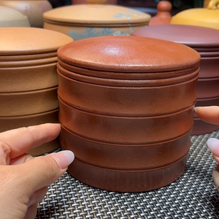 紫砂茶叶罐中高端紫砂茶叶罐