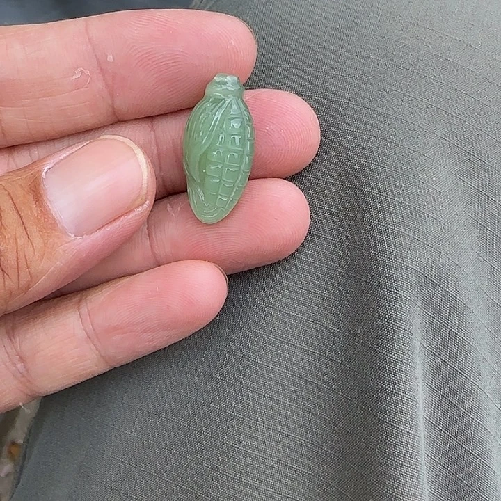 和田玉（碧玉）未镶嵌颈饰