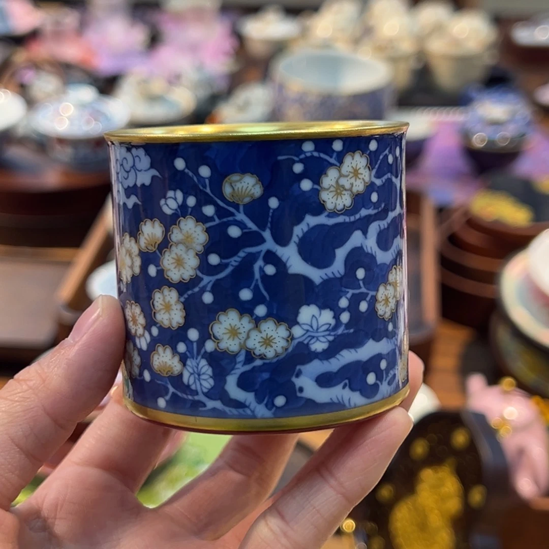 摆件华隐堂冰梅主人杯