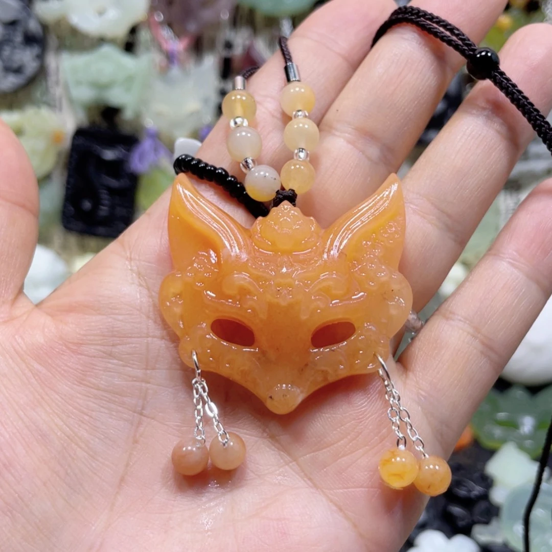 【闪购商品】岫玉未镶嵌颈饰14吊坠