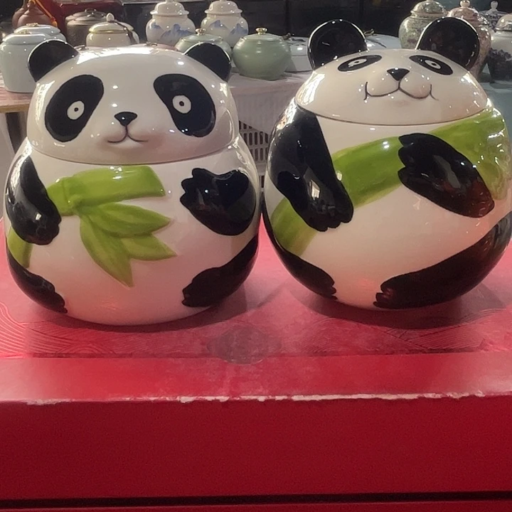 罐润鹏陶瓷精选高档陶瓷茶叶罐