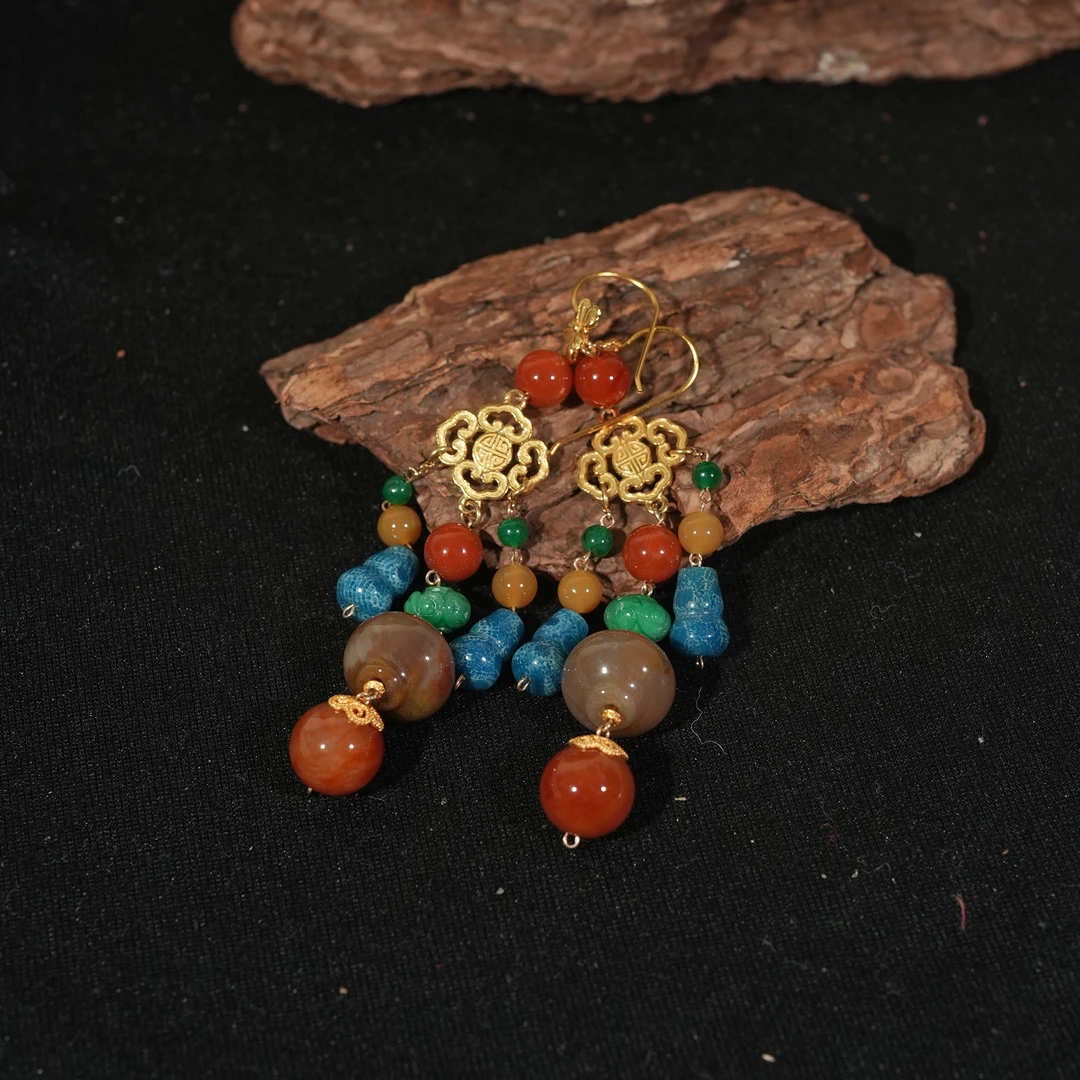 非金属锦纶耳饰 香港王老板-饰品耳环1f93