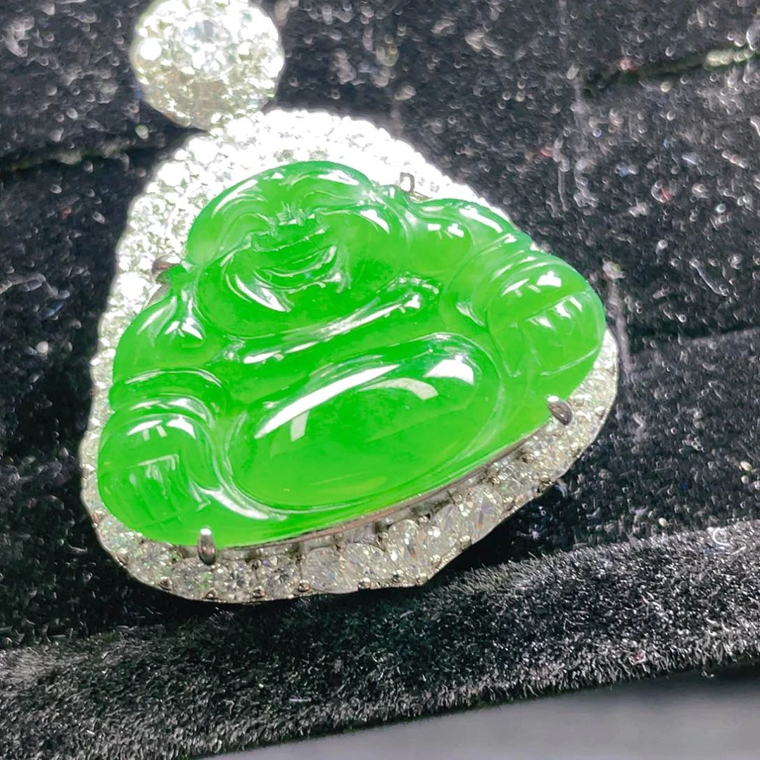 翡翠颈饰未镶嵌616，